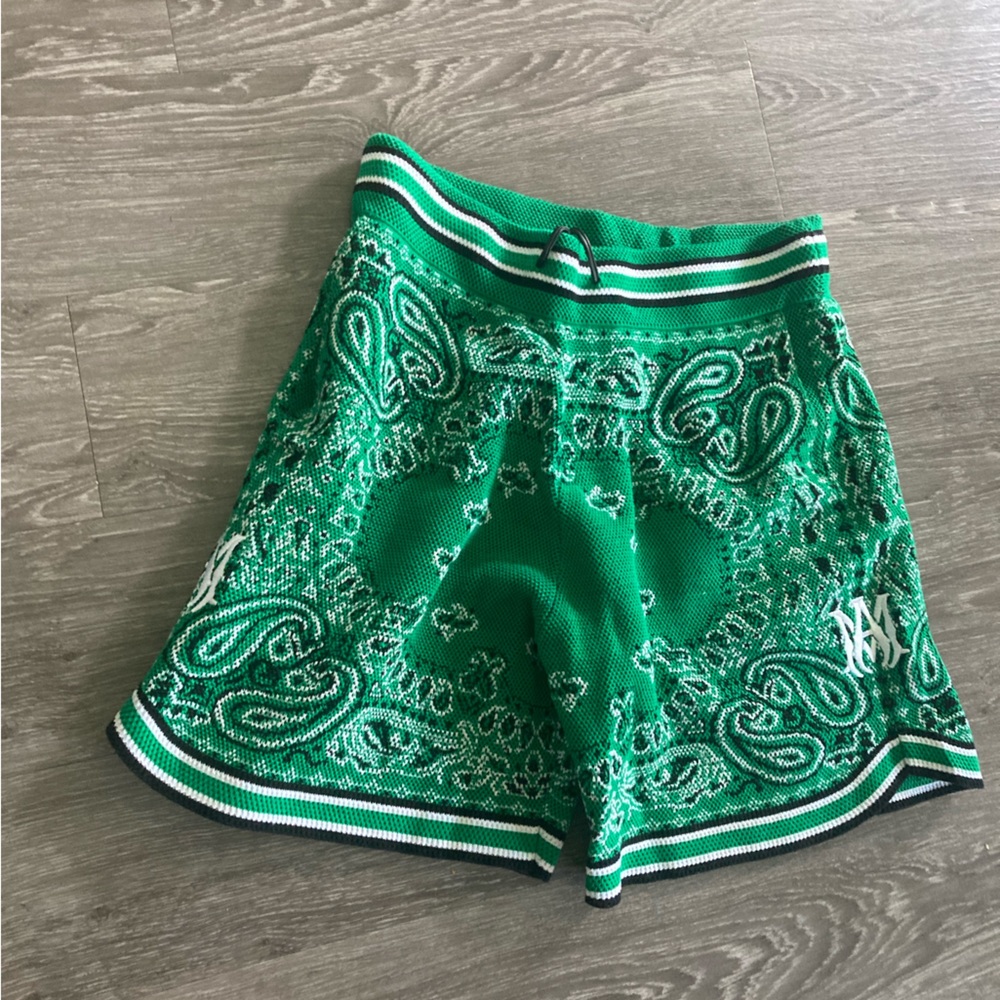 Amiri Bandana shorts